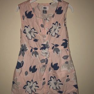 Old Navy Cotton Floral Dress-Size 5T